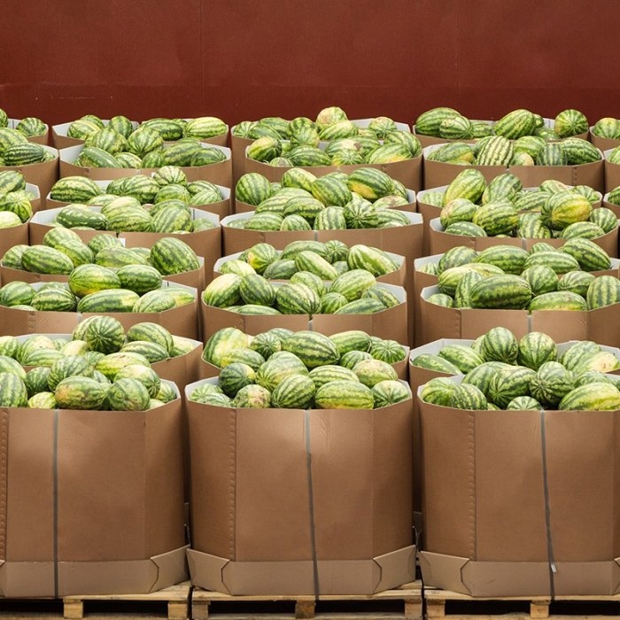 Octabin Din Carton Ondulat Tip VII, 1200 x 800 mm-Cutii Hexagonale Din Carton