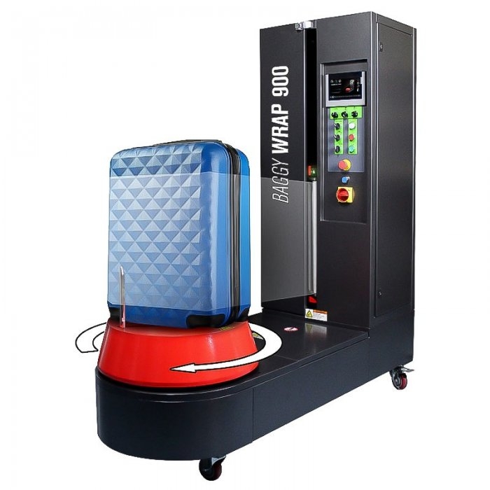 Masina De Infoliat Valize Baggy Wrap 900 B-Masini De Paletizat