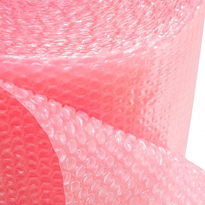 Folie Cu Bule Mici Roz-Folie Cu Bule De Aer Mici