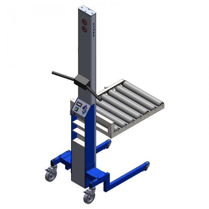 Elevator Mobil Cu Suport Conveior 640 x 530 x 60 mm-Echipamente De Ridicat Si Manipulat