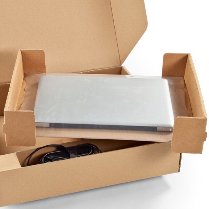 Cutie Din Carton Cu Folie De Retentie ColomPac®, 490 x 412 x 109 mm-Pachete PROMO