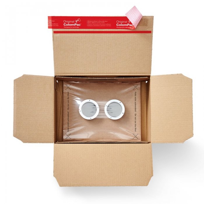 Cutie Din Carton Cu Folie De Retentie ColomPac®, 230 x 160 x 80 mm-Pachete PROMO