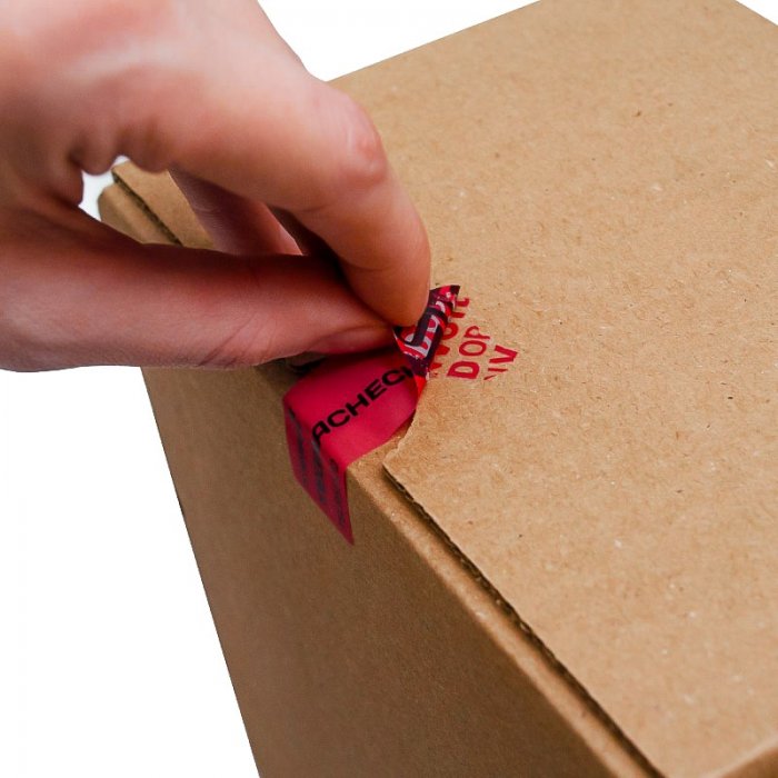 Etichete Autoadezive De Securizare VOID, Rosu, 50 x 20 mm-Benzi Adezive Pentru Ambalare