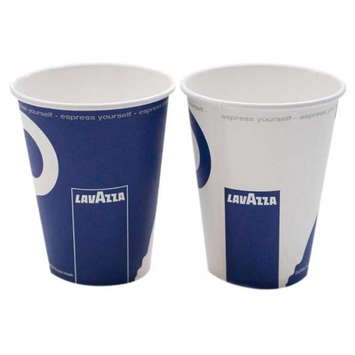 Pahar Carton 6.5 oz Pentru Aparate Automate, Imprimare Lavazza, Vending, 100 buc/set-Pahare Carton